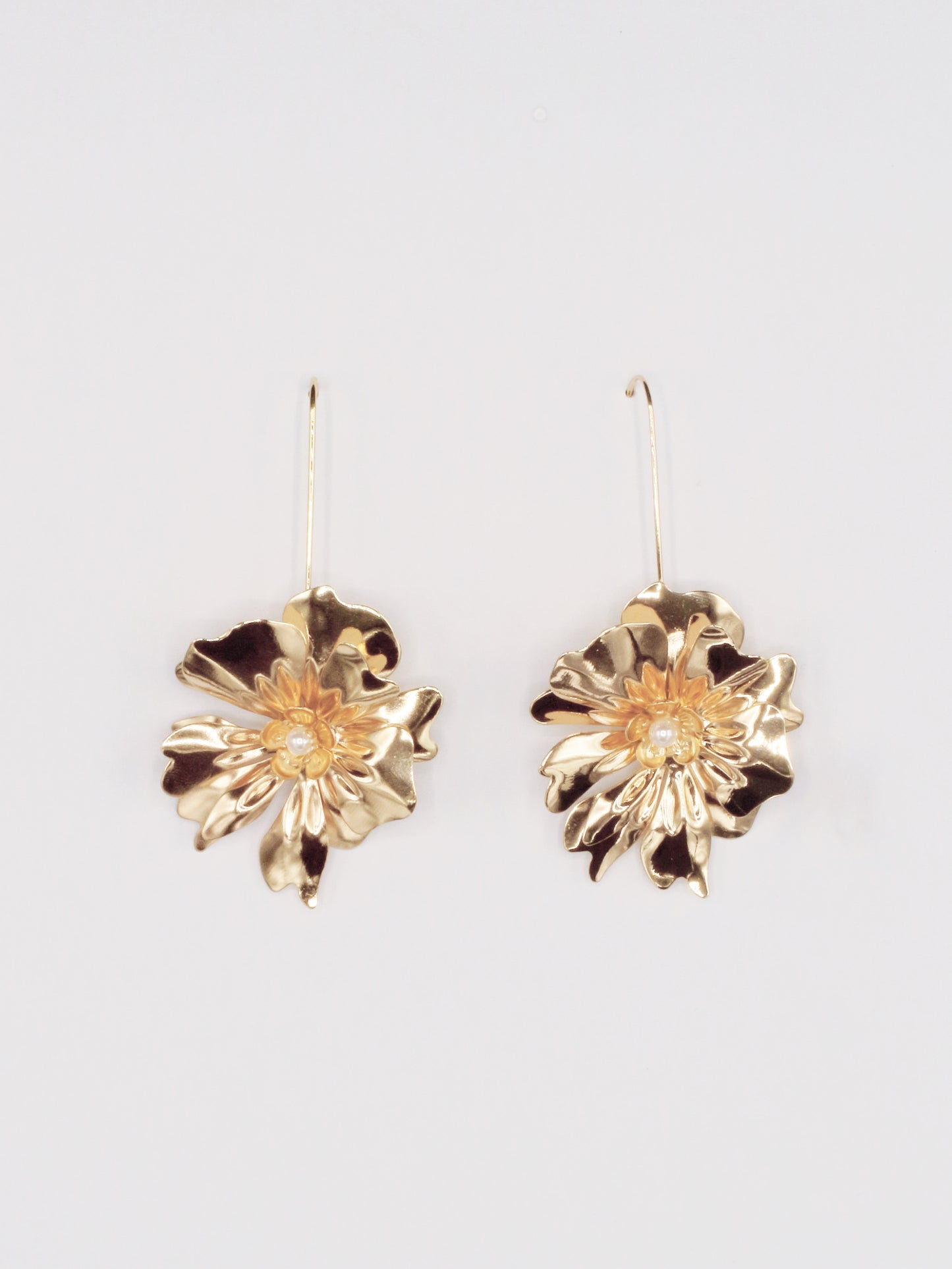 BRINCOS PENDENTES FLOR