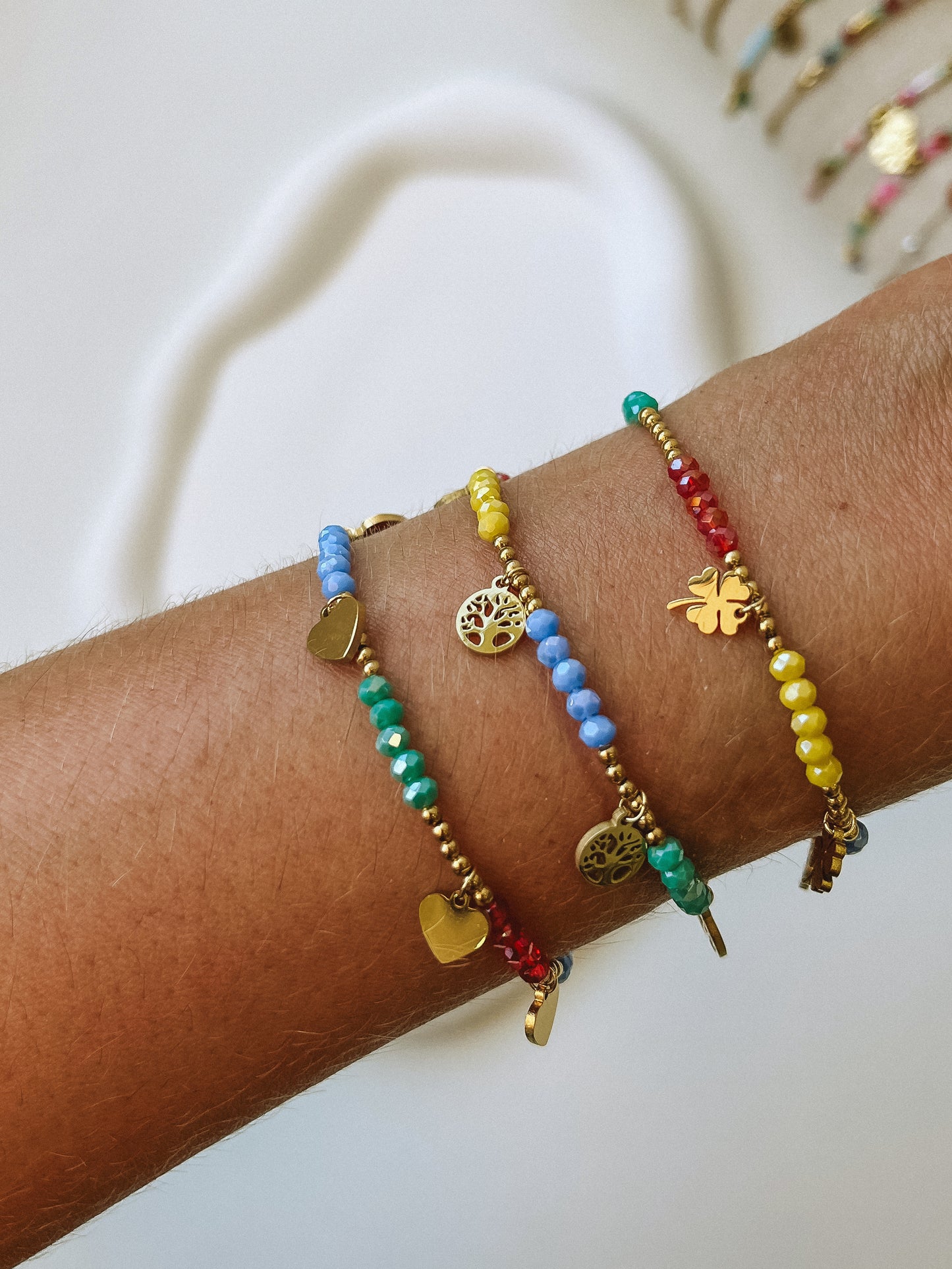 PULSEIRA COLORIDA ÁRVORE DA VIDA