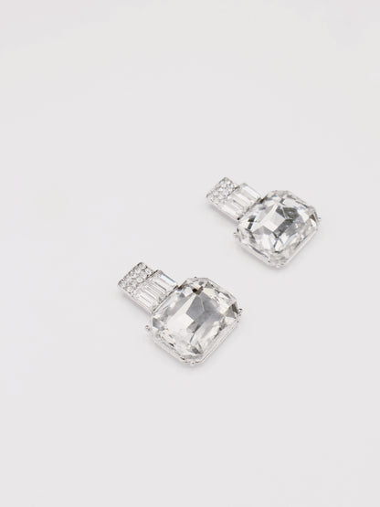 BRINCOS DIAMANTE QUADRADO